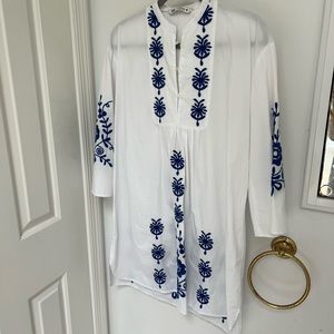 Zara Embroidered Tunic